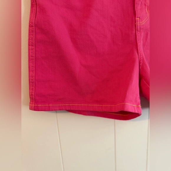 Judy Blue Hot Pink Pocket Embroidered Shorts, Size 29 - Picture 5 of 12
